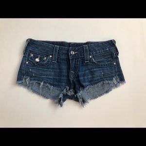 True Religion jean shorts size 26